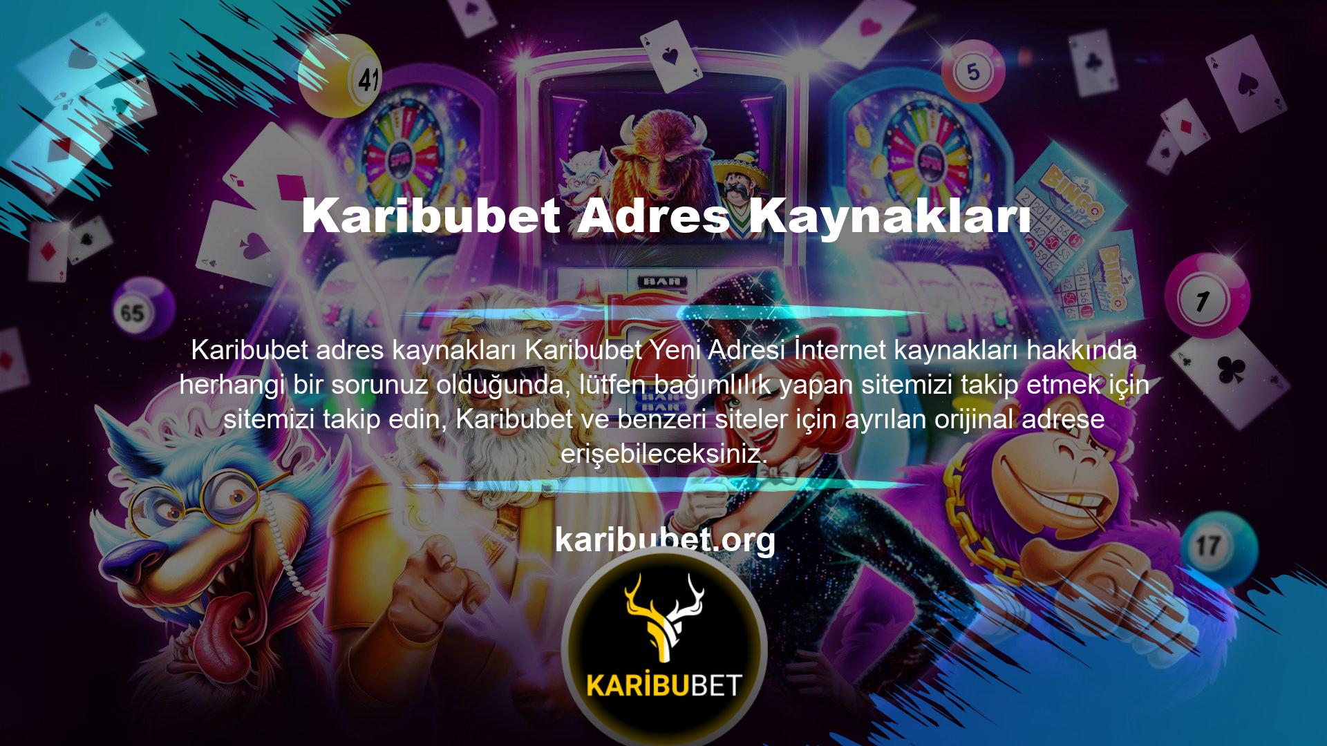 Karibubet web sitesi trafiğini yalnızca Türkiye ile sınırlamaya karar verirse, hemen web sitemizi ziyaret edebilir ve yeni orijinal oturum açma adresinize uygun kaynaktan erişmenin avantajlarından yararlanabilirsiniz